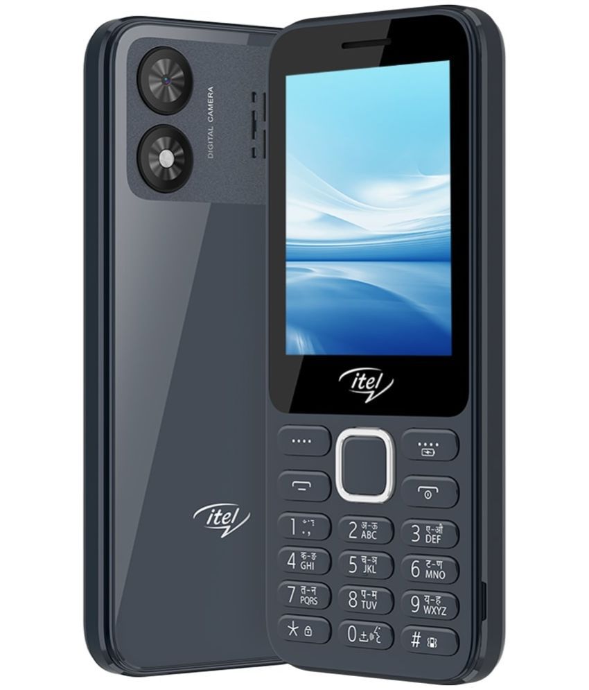     			itel it5330 Dual SIM Feature Phone Black