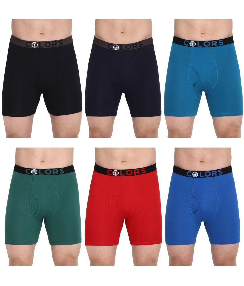     			COLORS by Rupa Frontline Multicolor Cotton Men's Briefs ( Pack of 6 )