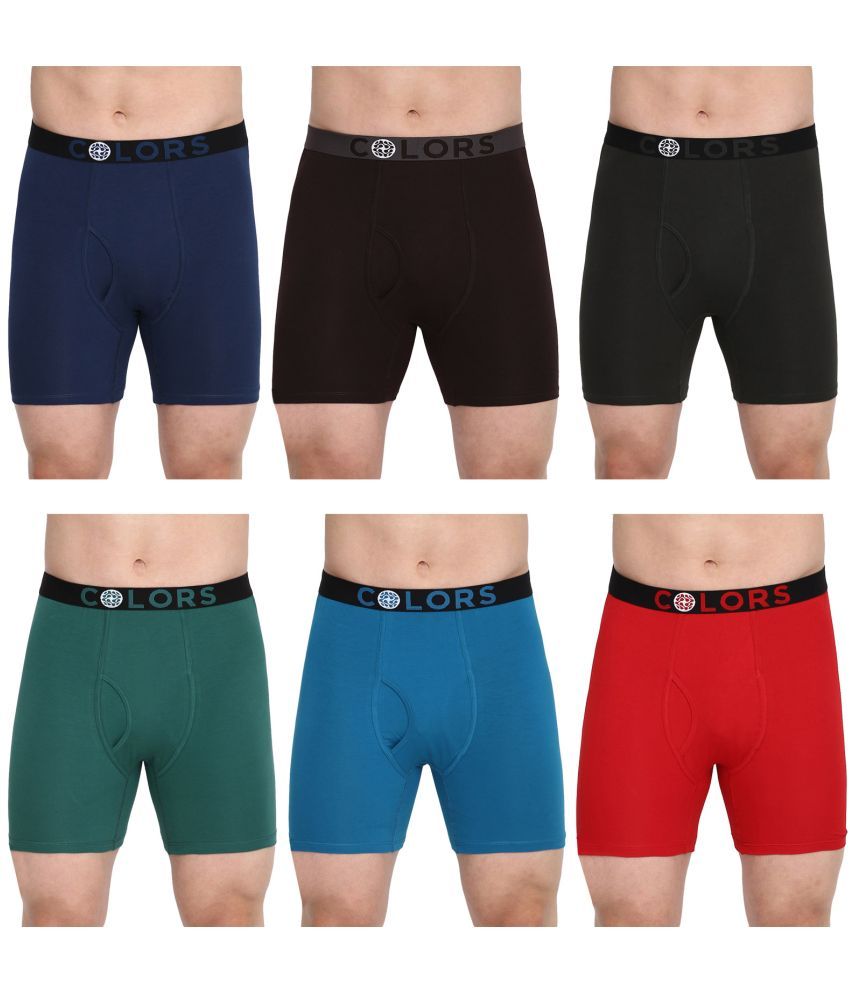     			COLORS by Rupa Frontline Multicolor Cotton Men's Briefs ( Pack of 6 )