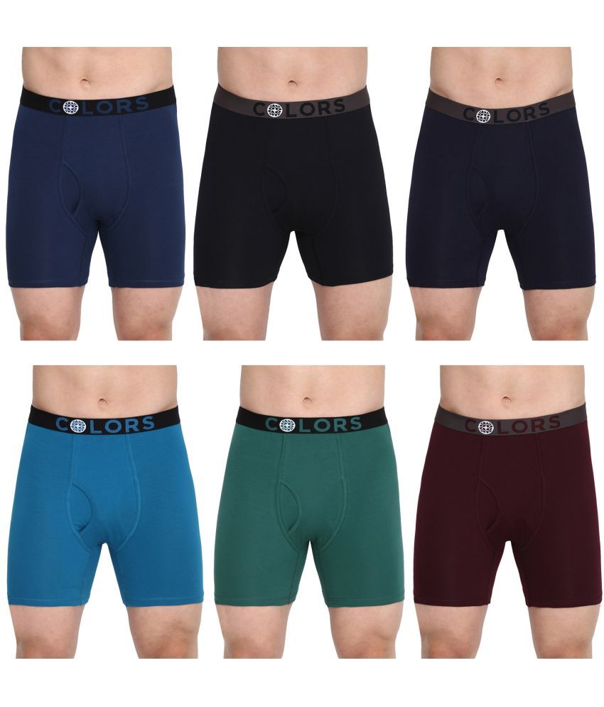     			COLORS by Rupa Frontline Multicolor Cotton Men's Briefs ( Pack of 6 )