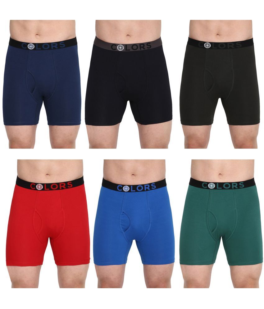     			COLORS by Rupa Frontline Multicolor Cotton Men's Briefs ( Pack of 6 )