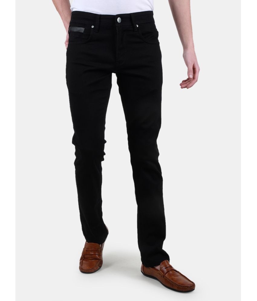     			Duke Slim Fit Basic Men's Jeans - Black ( Pack of 1 )