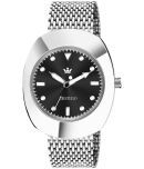 Crestello Silver Metal Analog Men's Watch