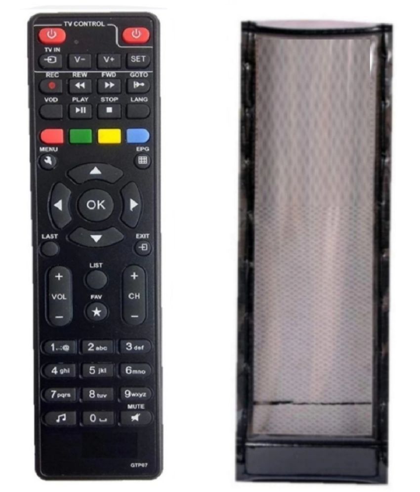     			SUGNESH C-22 New TvR-114  RC TV Remote Compatible with GTPL HD set top box