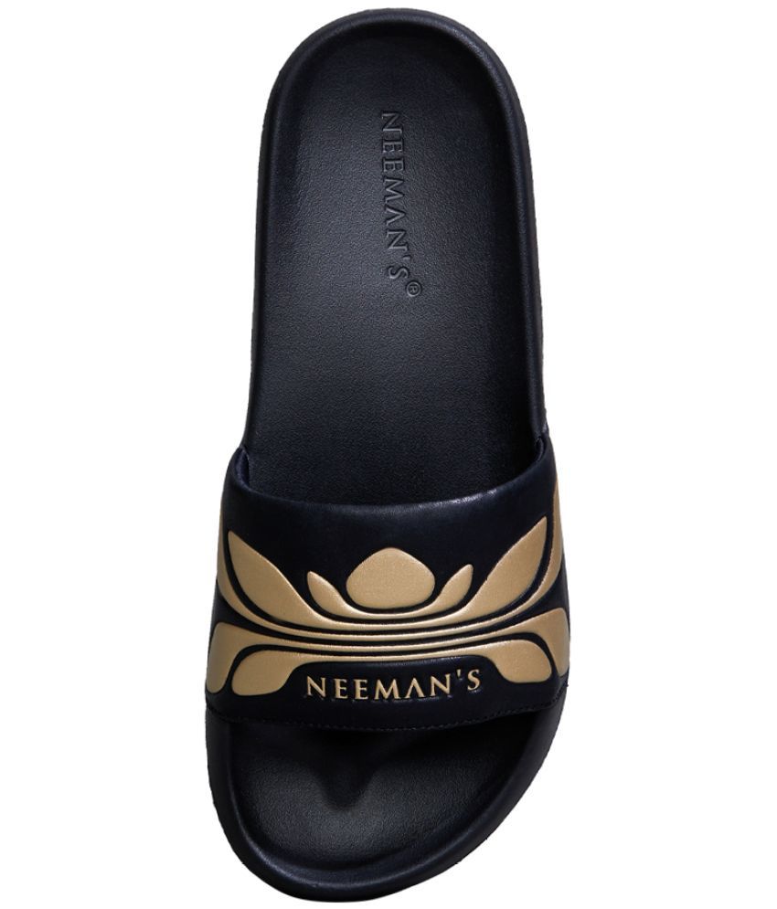     			neeman Black Women's Slide Flip Flop