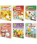 Complete 2 in 1 Copy to Colour Books Combo | Pack of 6 Books