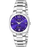 Lorem Silver Metal Analog Womens Watch