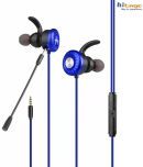 hitage GH 1927+ EARPHONE 3.5 mm Wired Earphone In Ear Comfortable In Ear Fit Blue