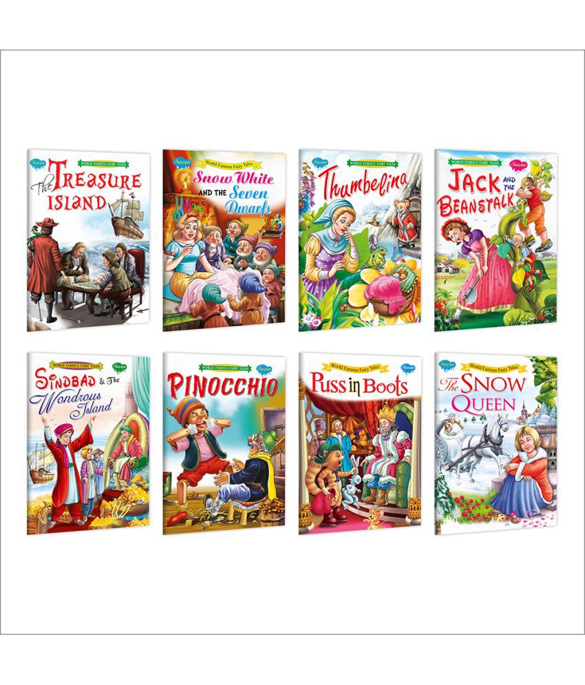     			5 Minutes Fairy Tales Bookset: Giftset of 8 Board Books for Children (Abridged and Retold) Board book | Super jumbo combo for collecters and library Story books
