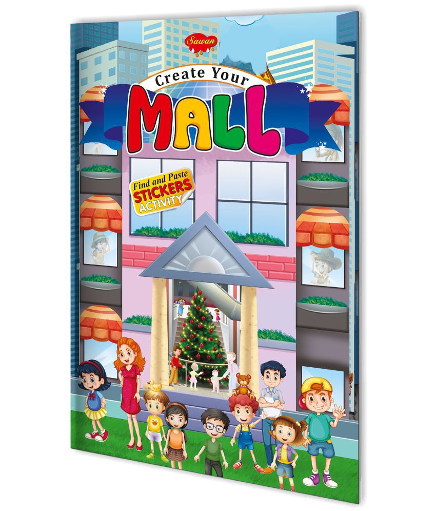    			Create Your Mall | Stickers Activity Book By Sawan