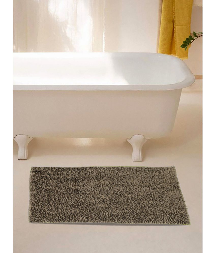     			FABINALIV Anti-skid Others Bath Mat Other Sizes cm ( Pack of 1 ) - Brown