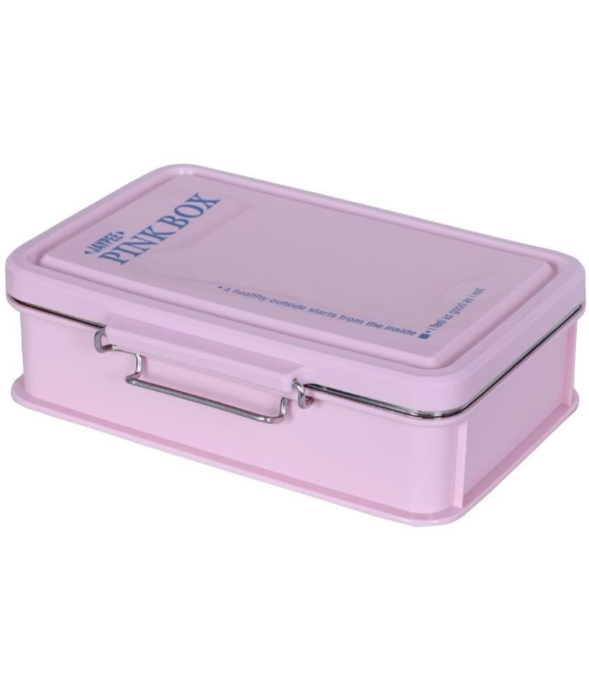     			Jaypee BEST STEEL Stainless Steel Lunch Box 1 - Container ( Pack of 1 )