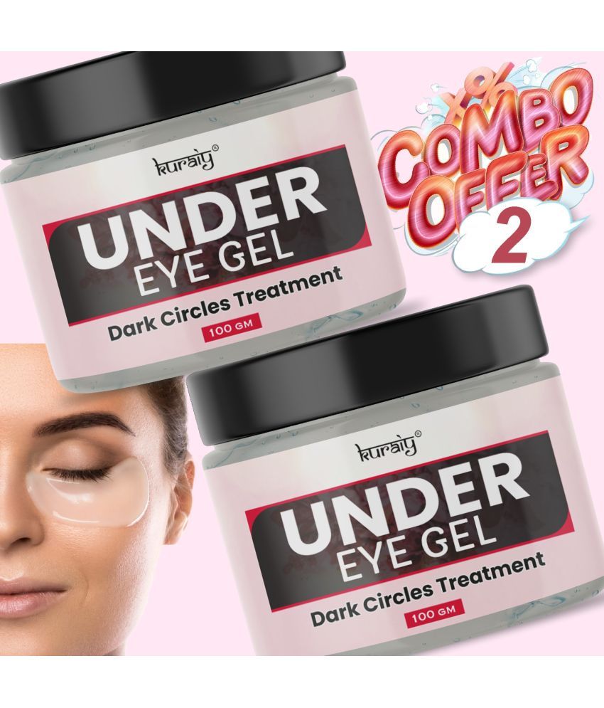     			KURAIY Under Eye Gel for Dark Circle Treatment Face Gel for All Skin Types 100g Pack of 1