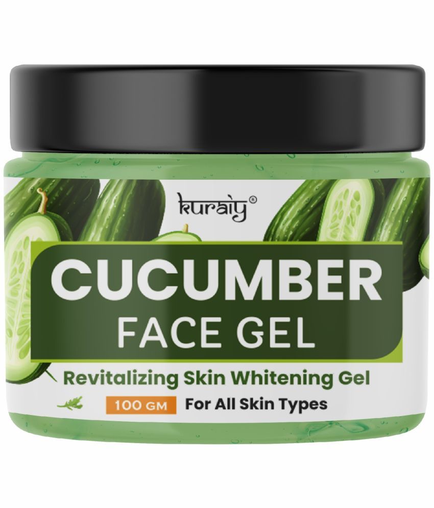     			KURAIY Cucumber Revitalizing Skin Whitening Face Gel for All Skin Types 100g Pack of 1