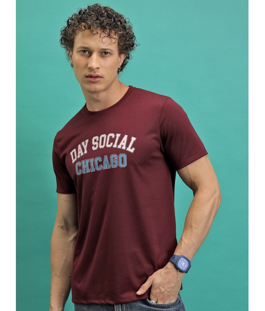     			Ketch Pack of 1 Polyester Relaxed Fit Men's T-Shirt ( Maroon )