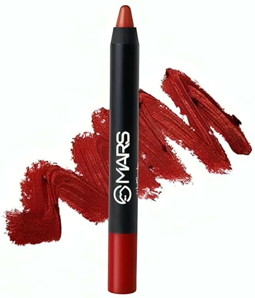     			MARS Long Lasting Crayon Lipstick up to 12 Hours Stay Matte Finish Waterproof Lip Crayon (LS14-02)