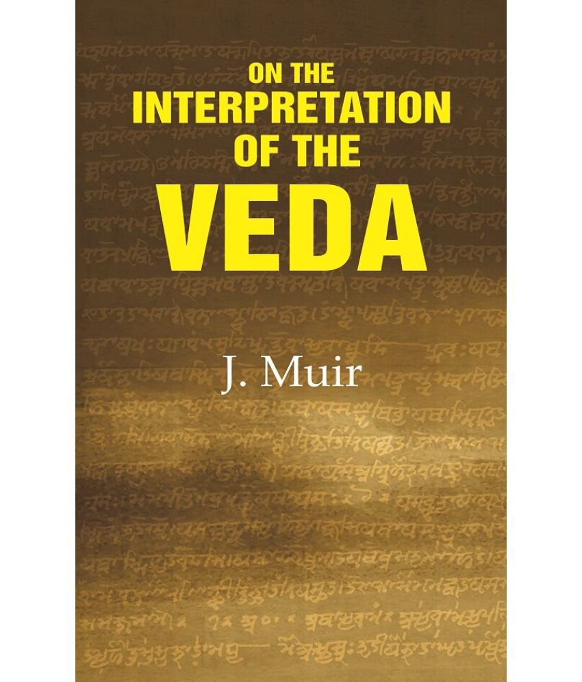     			On the Interpretation of the Veda [Hardcover]