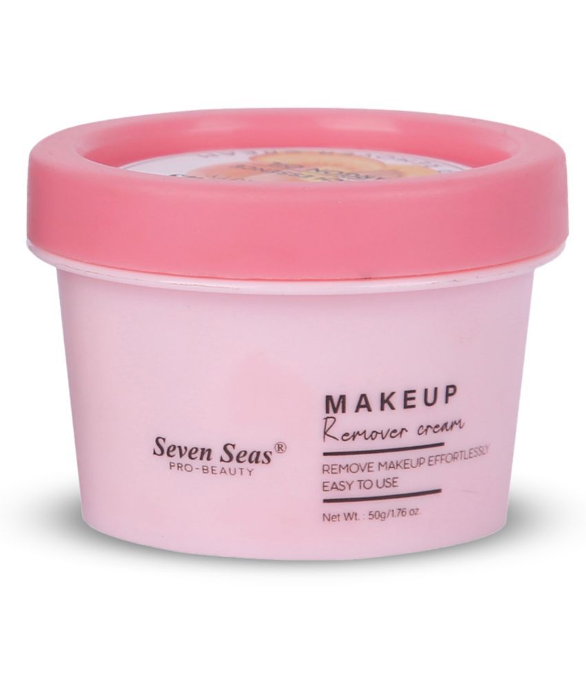     			Seven Seas Remove Long-Lasting makeup Easily | Makeup Remover Cream ( Peach 50g )