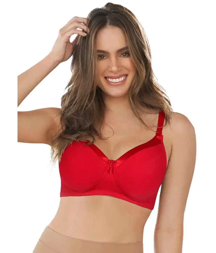     			Susie Cotton Blend Women's Everyday Bra ( Red )