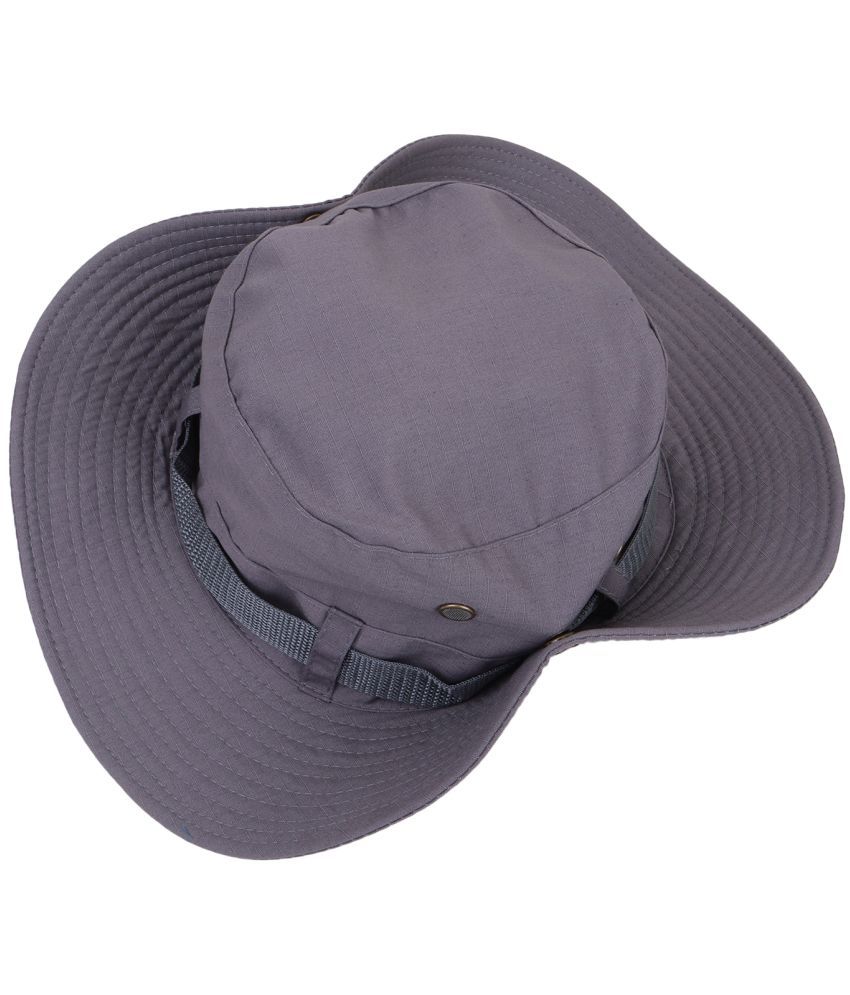     			Zacharias Grey Cotton Men's Hat ( Pack of 1 )