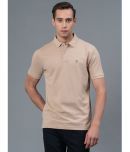 Red Tape Cotton Blend Regular Fit Solid Half Sleeves Men's Polo T Shirt - Beige ( Pack of 1 )