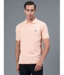 Red Tape Cotton Regular Fit Solid Half Sleeves Men's Polo T Shirt - Pink ( Pack of 1 )