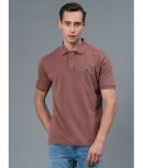 Red Tape Cotton Regular Fit Solid Half Sleeves Men's Polo T Shirt - Brown ( Pack of 1 )