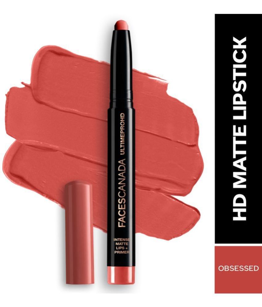    			FACES CANADA Ultime Pro HD Intense Matte Lipstick + Primer - Obsessed, 1.4g