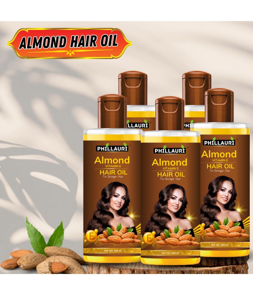     			Phillauri Anti Dandruff Almond Oil 500 ml ( Pack of 5 )