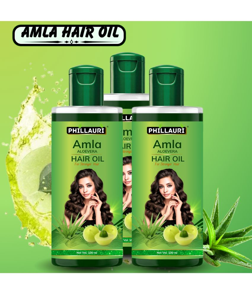     			Phillauri Hair Growth Amla Oil 300 ml ( Pack of 3 )