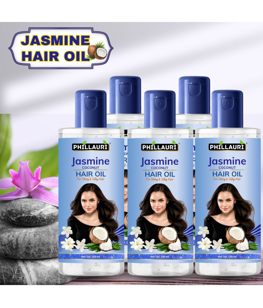     			Phillauri Hair Growth Jasmine oil 500 ml ( Pack of 5 )