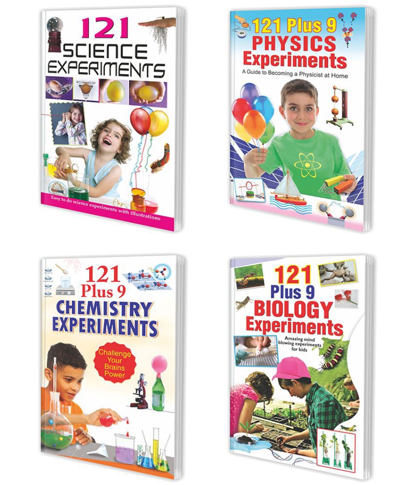     			121 Plus 9 Science Experiment Complete Combo | Pack of 4 Learning Experiment Books