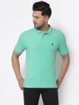 Red Tape Cotton Regular Fit Solid Half Sleeves Men's Polo T Shirt - Green ( Pack of 1 )