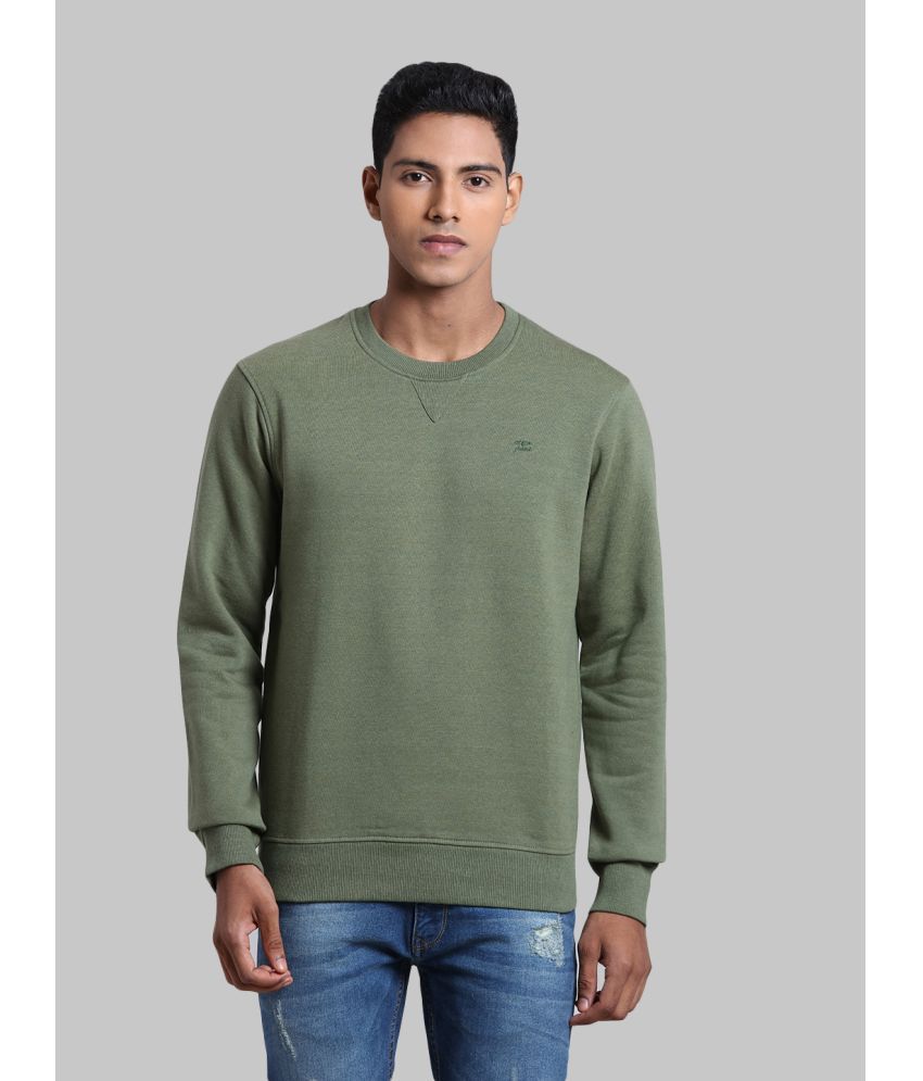     			Colorplus Cotton Round Neck Men's Sweatshirt - Green ( Pack of 1 )