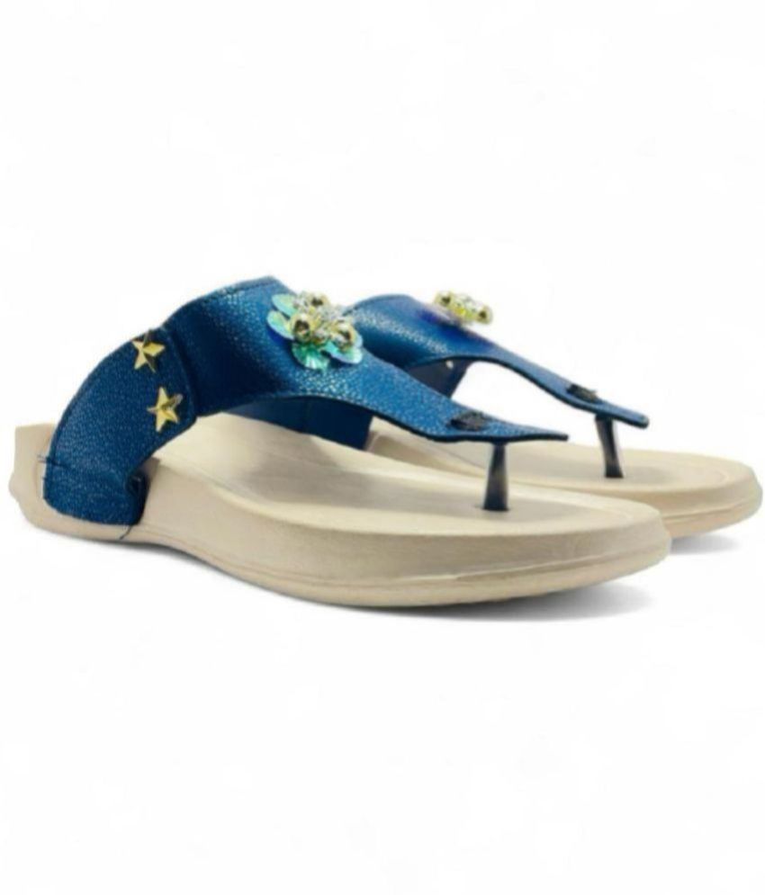     			Fabbmate Blue Women's Slipper