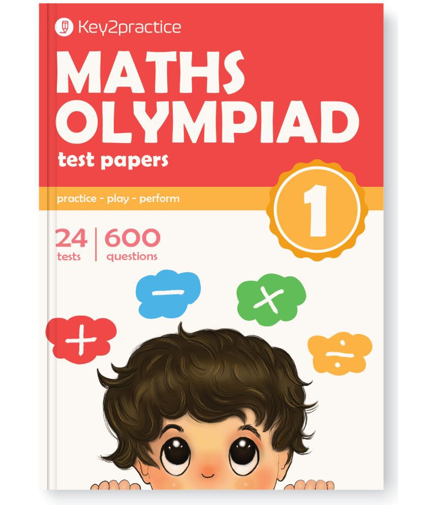     			Key2Practice Maths Olympiad For Class 1 : 24 Tests, 600 Math Questions, Activity Based Worksheets