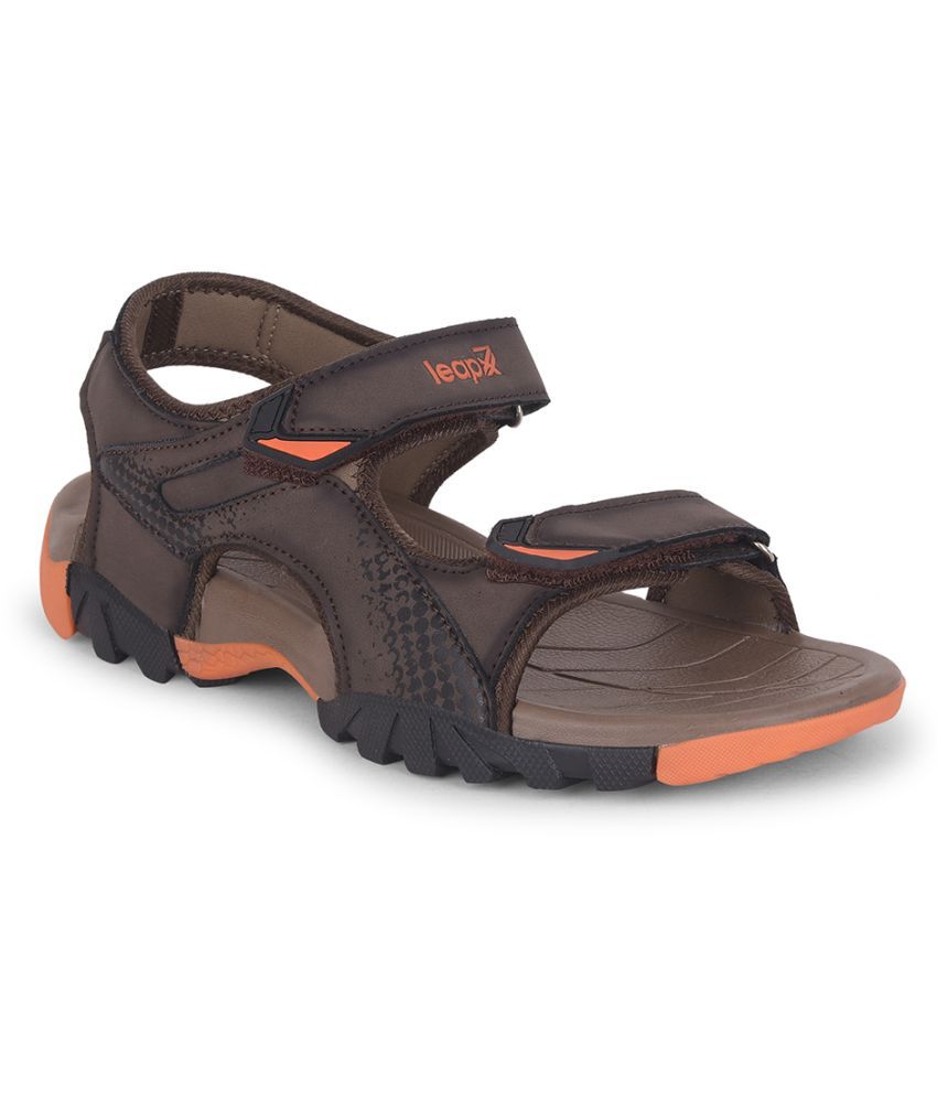     			Liberty - Brown Men's Floater Sandals