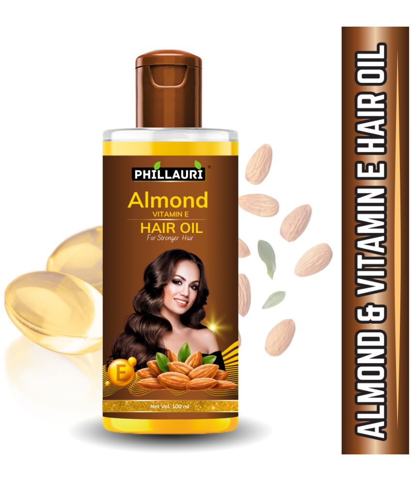     			Phillauri Hair Growth Almond Oil 100 ml ( Pack of 1 )