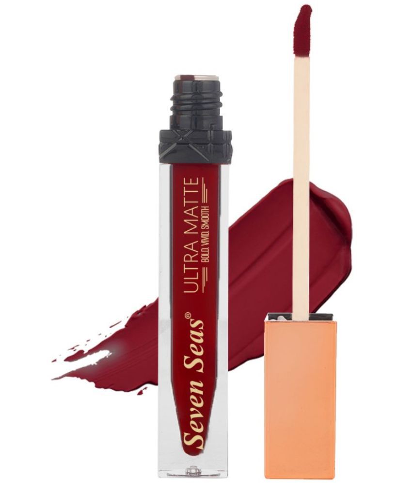    			Seven Seas Ultra Matte Super Smooth Liquid Lipstick | Liquid Lipstick for Women (Rose Bud Cherry)
