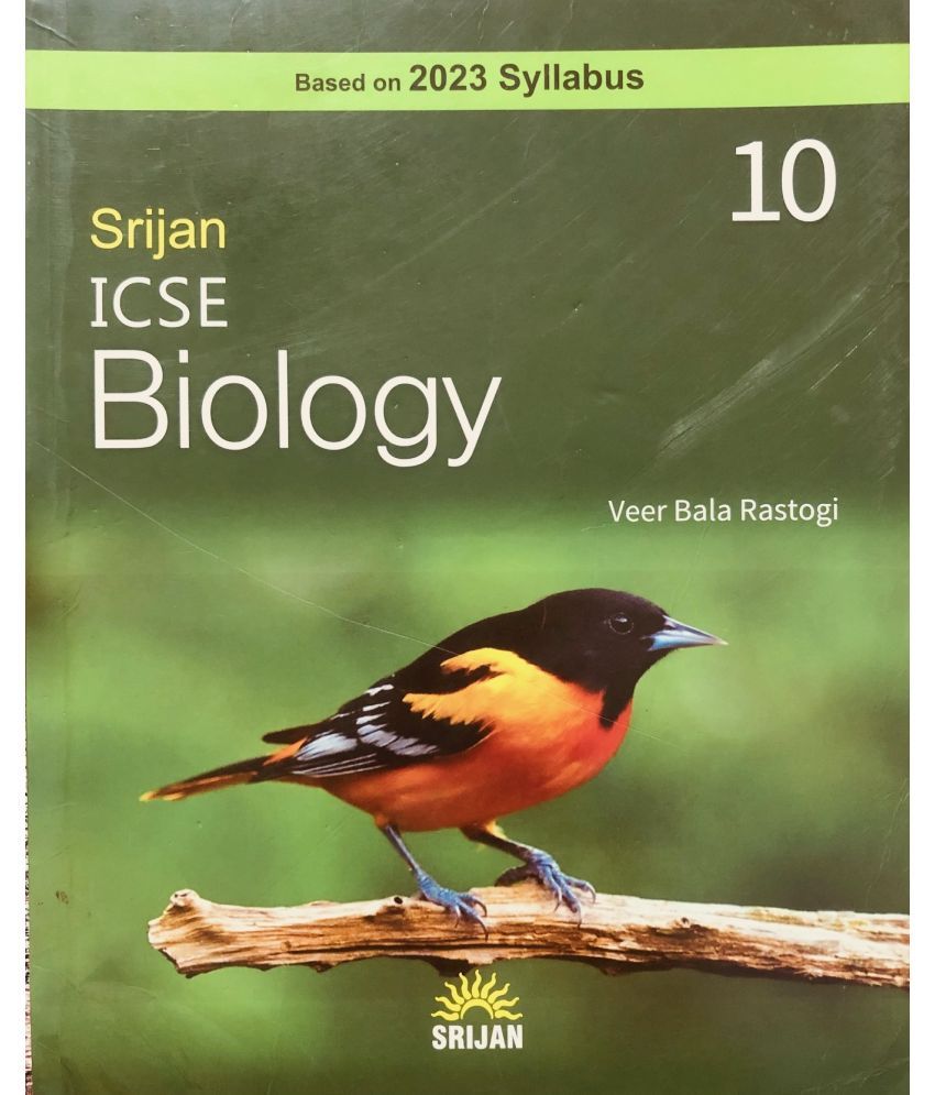     			Srijan ICSE Biology Class 10