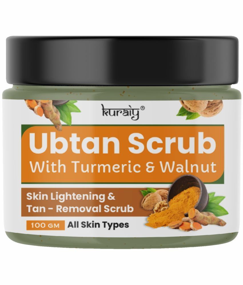     			KURAIY Ubtan Skin Whitening & Tan Removal Face Scrub Suitable for All Skin Types 100g