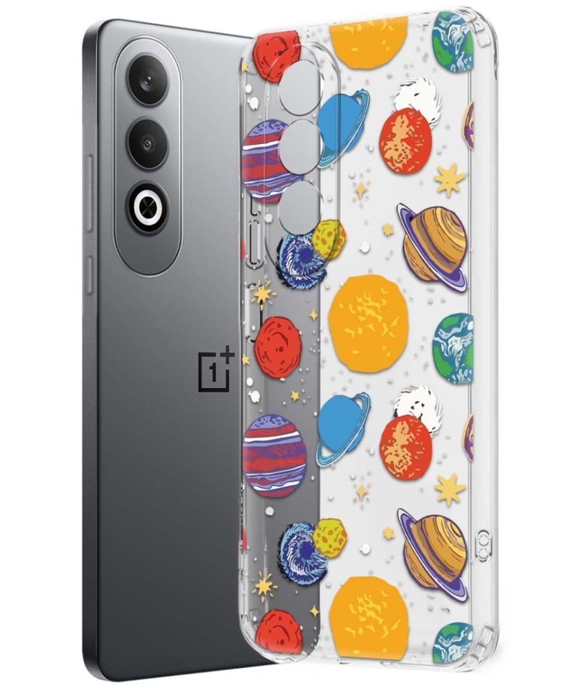     			NBOX Multicolor Printed Back Cover Silicon Compatible For OnePlus Nord ce 4 5G ( Pack of 1 )