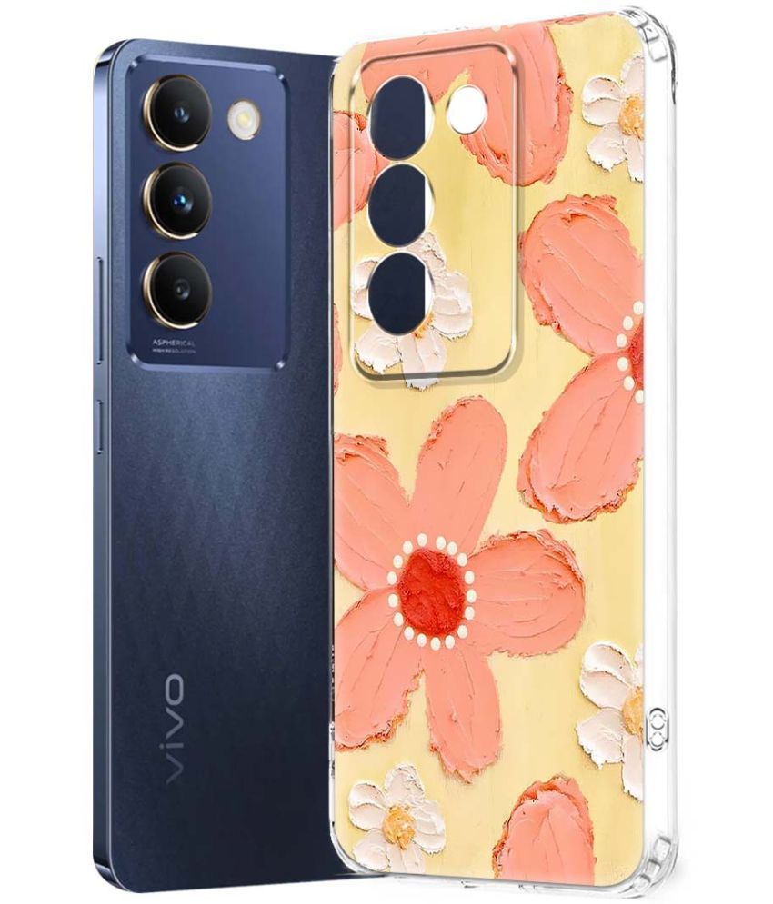     			NBOX Multicolor Printed Back Cover Silicon Compatible For Vivo Y200e 5G ( Pack of 1 )