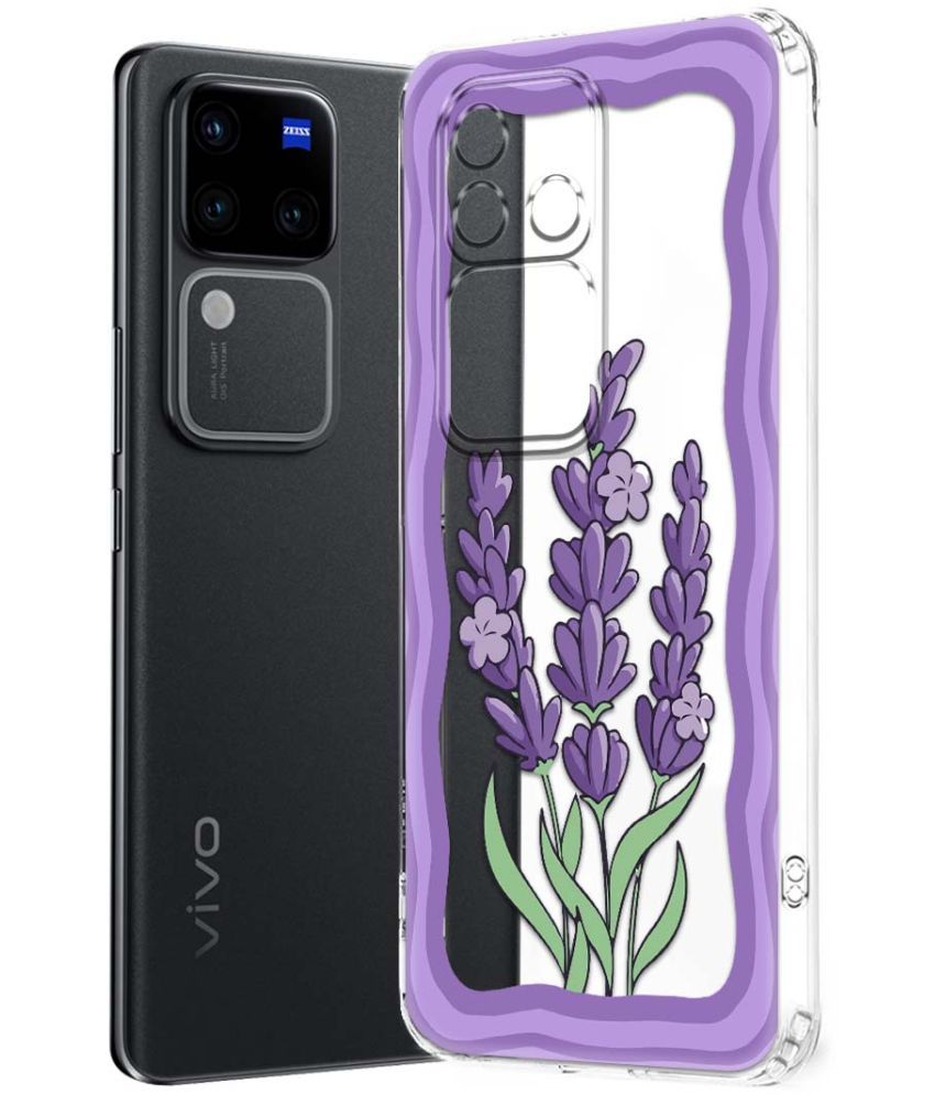     			NBOX Multicolor Printed Back Cover Silicon Compatible For Vivo V30 Pro 5G ( Pack of 1 )