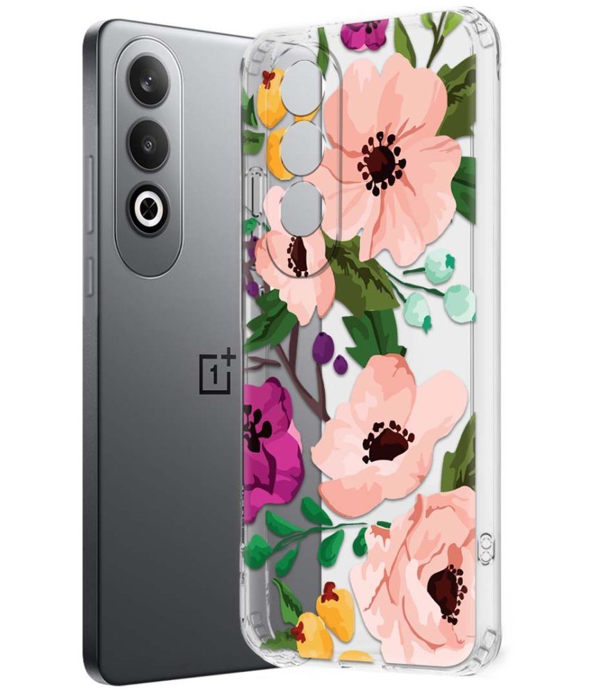     			NBOX Multicolor Printed Back Cover Silicon Compatible For OnePlus Nord ce 4 5G ( Pack of 1 )