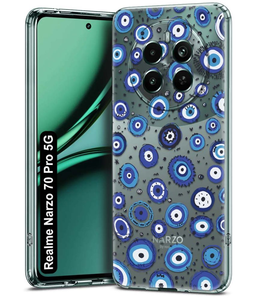     			NBOX Multicolor Printed Back Cover Silicon Compatible For Realme Narzo 70 Pro 5G ( Pack of 1 )