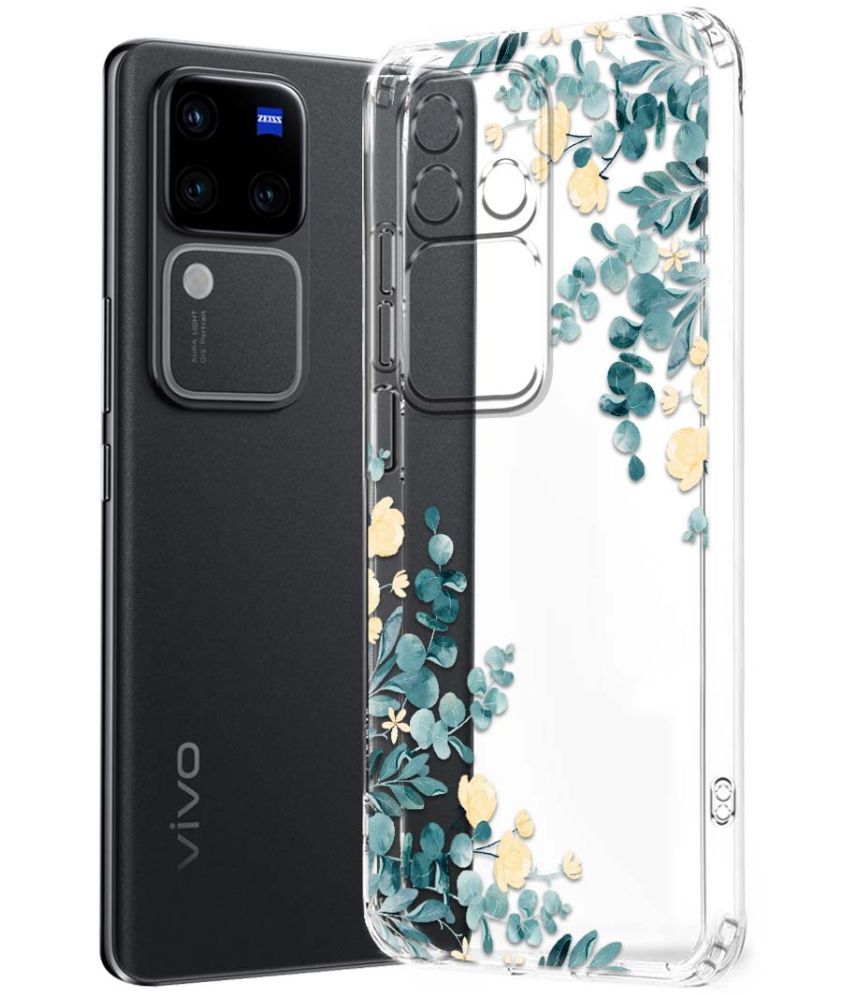     			NBOX Multicolor Printed Back Cover Silicon Compatible For Vivo V30 Pro 5G ( Pack of 1 )