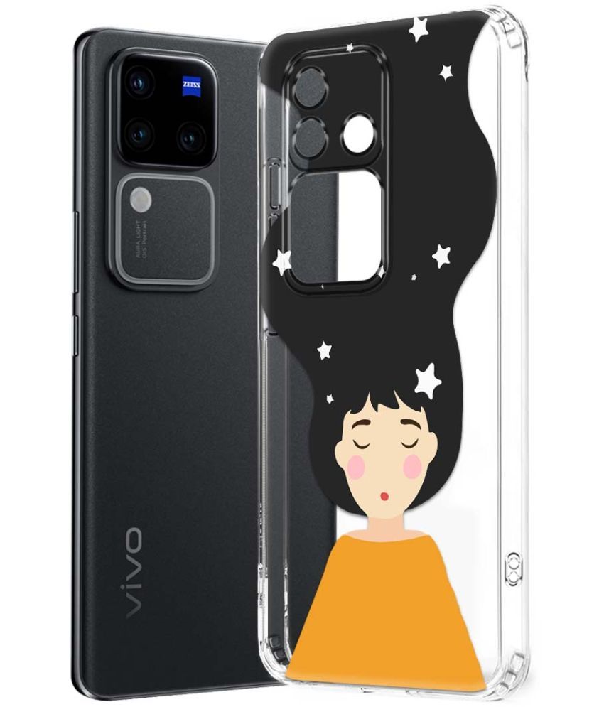     			NBOX Multicolor Printed Back Cover Silicon Compatible For Vivo V30 Pro 5G ( Pack of 1 )