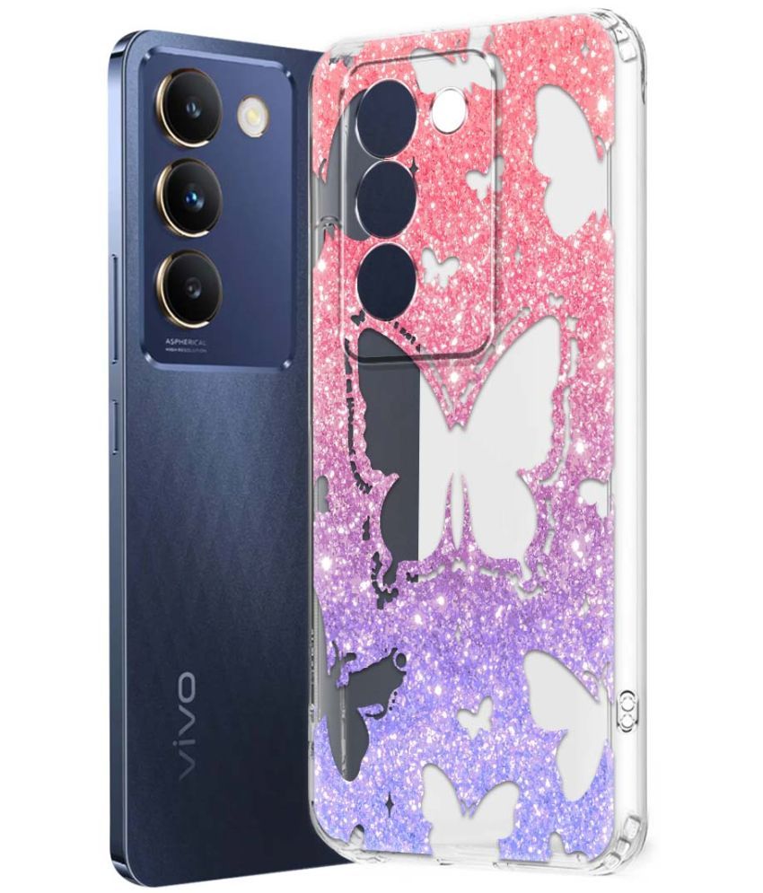     			NBOX Multicolor Printed Back Cover Silicon Compatible For Vivo T3 5G ( Pack of 1 )