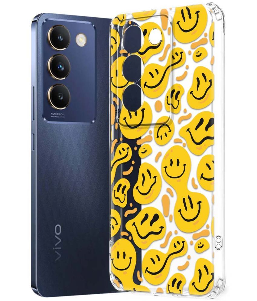     			NBOX Multicolor Printed Back Cover Silicon Compatible For Vivo Y200e 5G ( Pack of 1 )